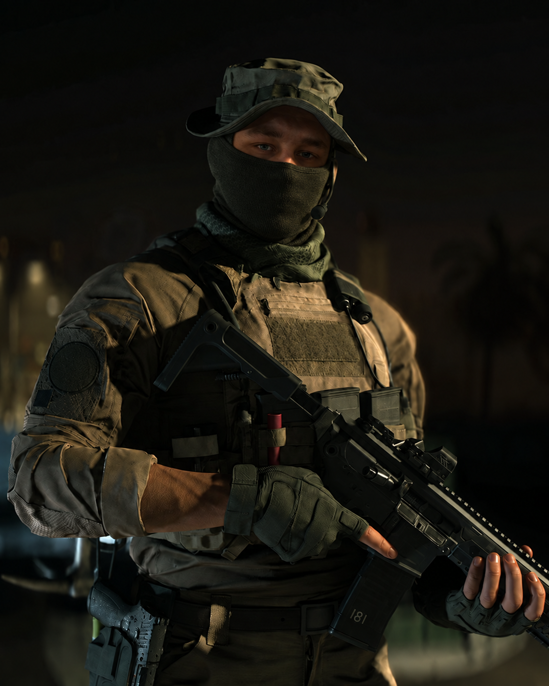 Боец Полигон